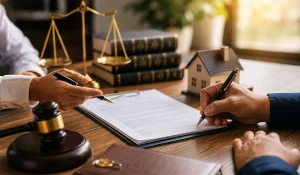 Power of attorney service for legal document signing and authorisation