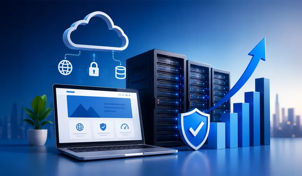 Website hosting services for growing business websites
