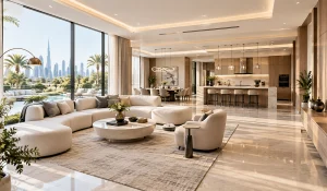 Best Renovation Company in Dubai for Luxury Living Room Interiors